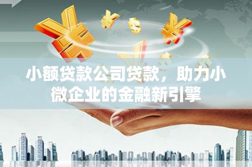 潜江小额贷款公司贷款，助力小微企业的金融新引擎
