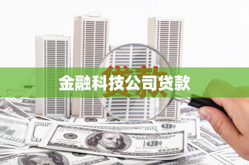 恒山金融科技公司贷款