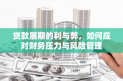 沙湾贷款展期的利与弊，如何应对财务压力与风险管理
