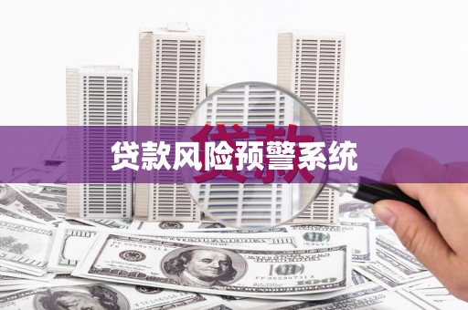 开江贷款风险预警系统