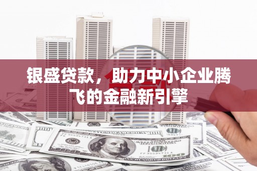 民勤银盛贷款，助力中小企业腾飞的金融新引擎