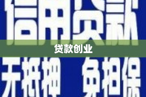 无为贷款创业