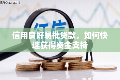 武汉信用良好易批贷款，如何快速获得资金支持