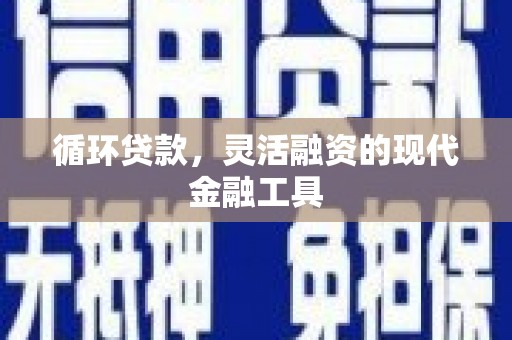 大城循环贷款，灵活融资的现代金融工具